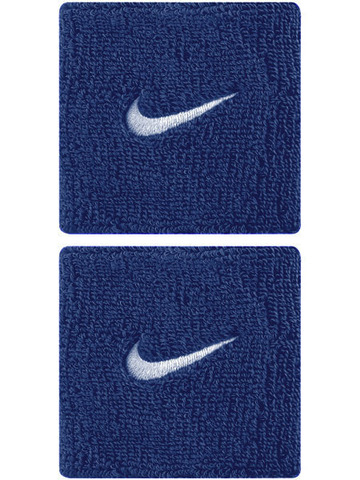 Напульсник теннисный Nike Swoosh Wristbands - небесный
