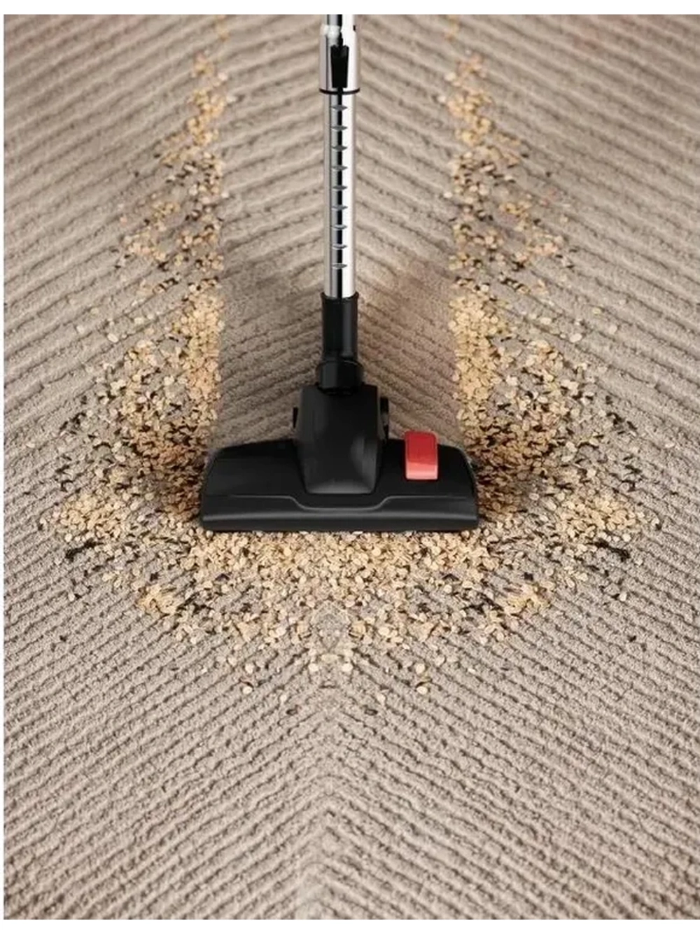 Пылесос DEERMA DEM-TJ200W, 1850Вт, белый/черный