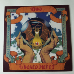 Винтажная виниловая пластинка LP Dio Sacred Heart (Japan 1985) (No Obi) Hungry For Heaven