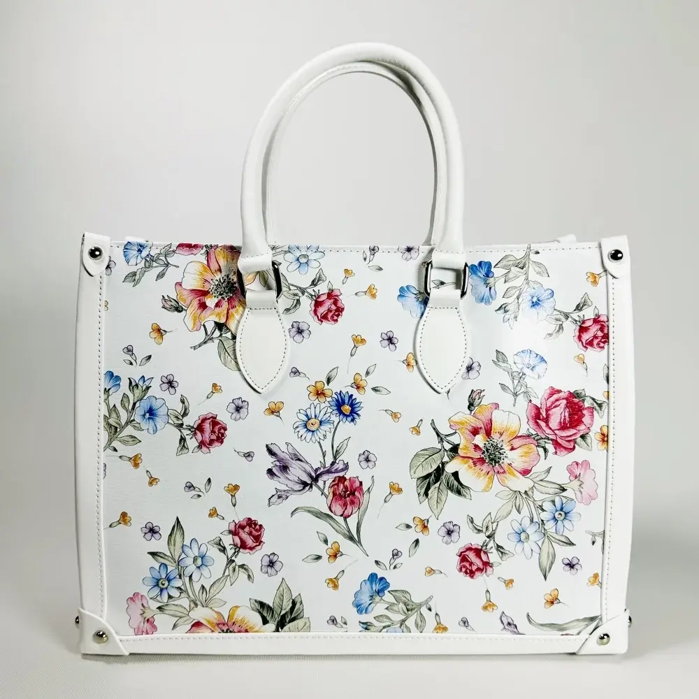 Женская сумка из натуральной кожи Fiore Estate Bianca