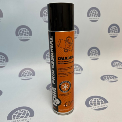 Смазка для монтажа пластиковых труб Fora 400 мл в аэрозоле