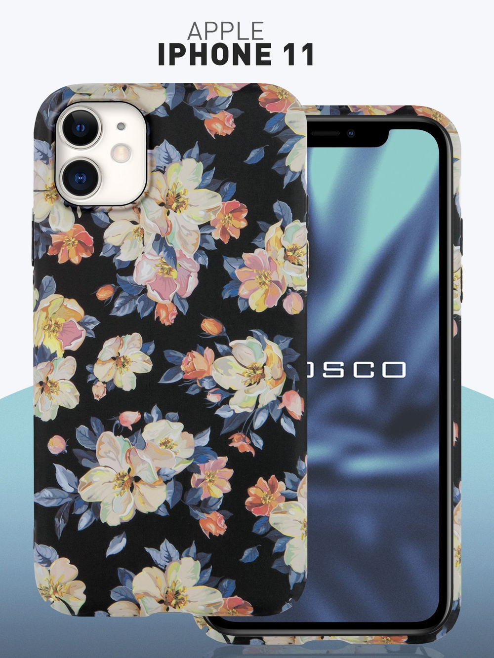 Чехол ROSCO для Apple iPhone 11 (арт.IP11-PRINTST-2 )