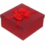 Коробка подарочная «Мечта» 19,5*19,5*9,5 см, красный
