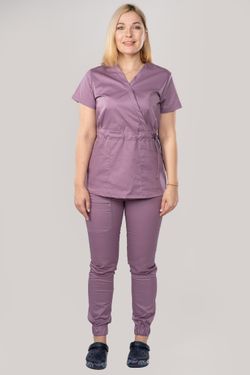Костюм медицинский женский 386 ПЫЛЬНАЯ РОЗА