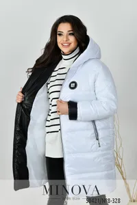 Куртка 8-328-белый Minova