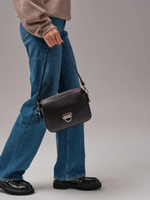 Женская сумка кросс-боди Azaro темно-коричневый соло