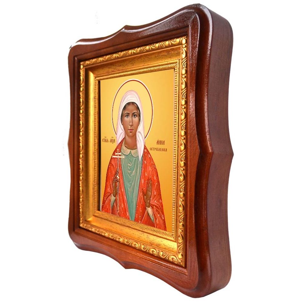 Анна Остроглазова святая мученица. Икона на холсте.