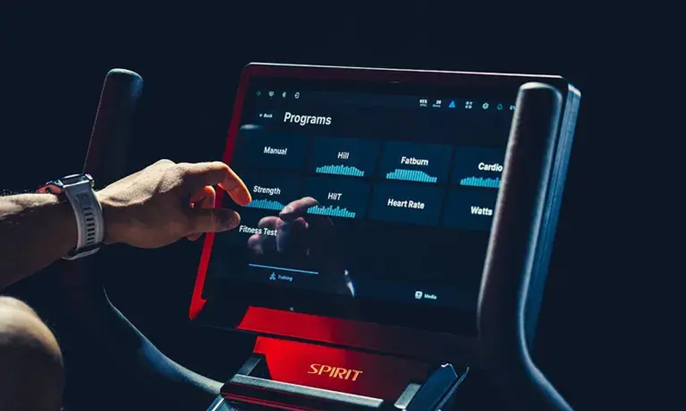 Велотренажер SPIRIT CR1000ENT