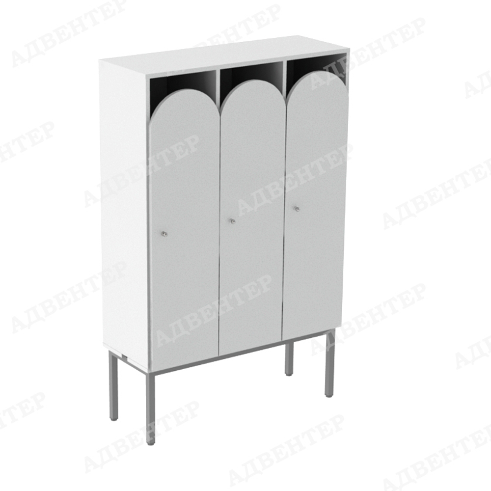 Шкаф детский для одежды 3 СЕКЦИИ