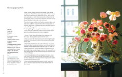 Seasonal Flower Arranging