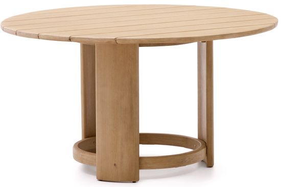 Круглый стол Xoriguer из массива эвкалипта Ø140 Испания La Forma