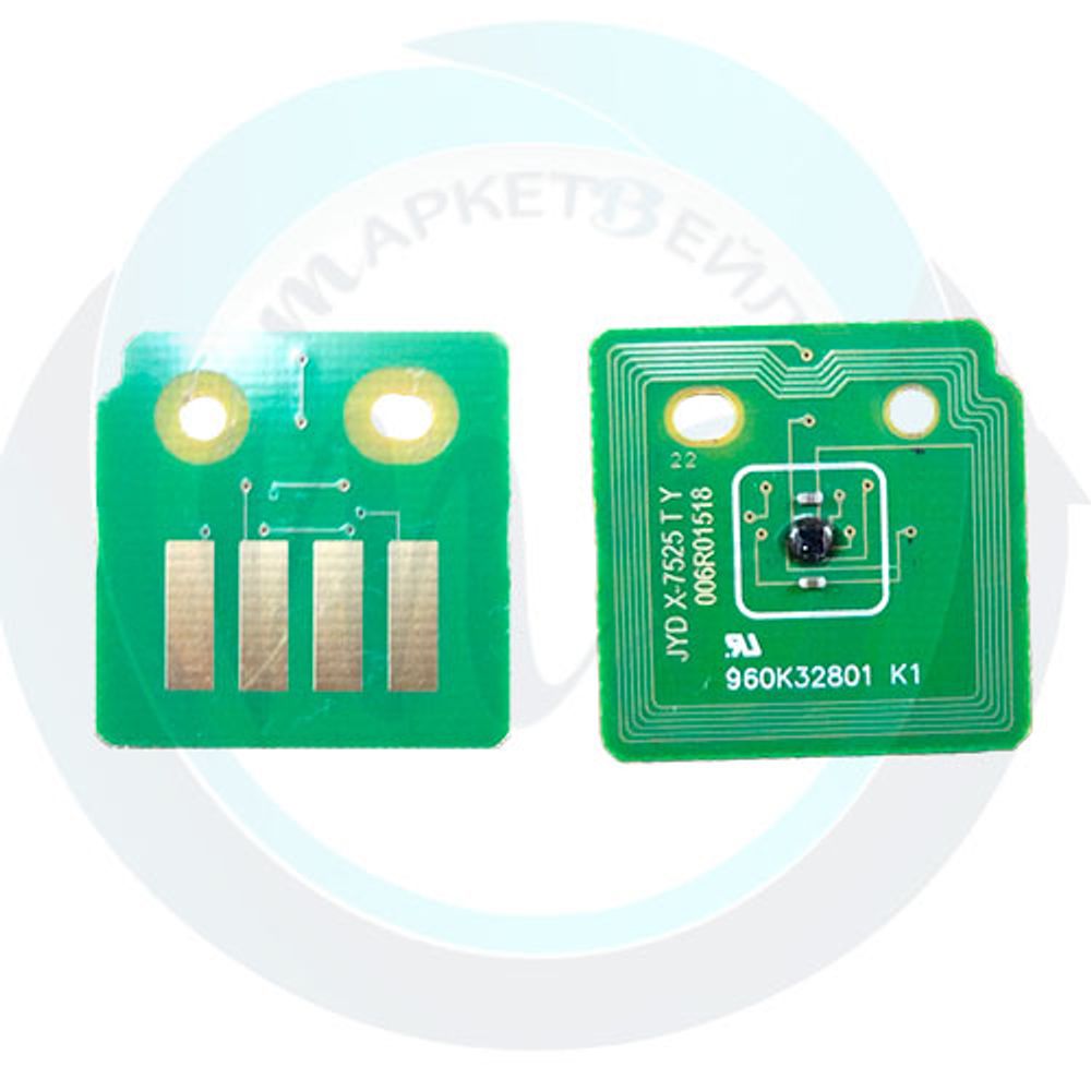 Чип для картриджа 006R01518 Xerox WorkCentre 7525/7530/7535/7545/7556/7855/7830/7835/7845 Yellow, 15K (ELP)