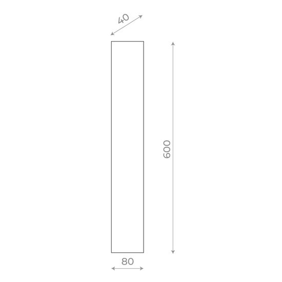 SL9511.401.01 Светильник уличный настенный ST-Luce Черный LED 1*14W 4000K NUVOLA