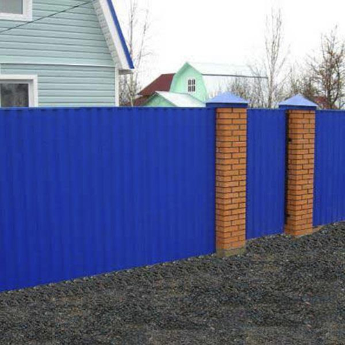 Профлист С-8 Металл 0,4мм RALL 5005 Сигнально- синий