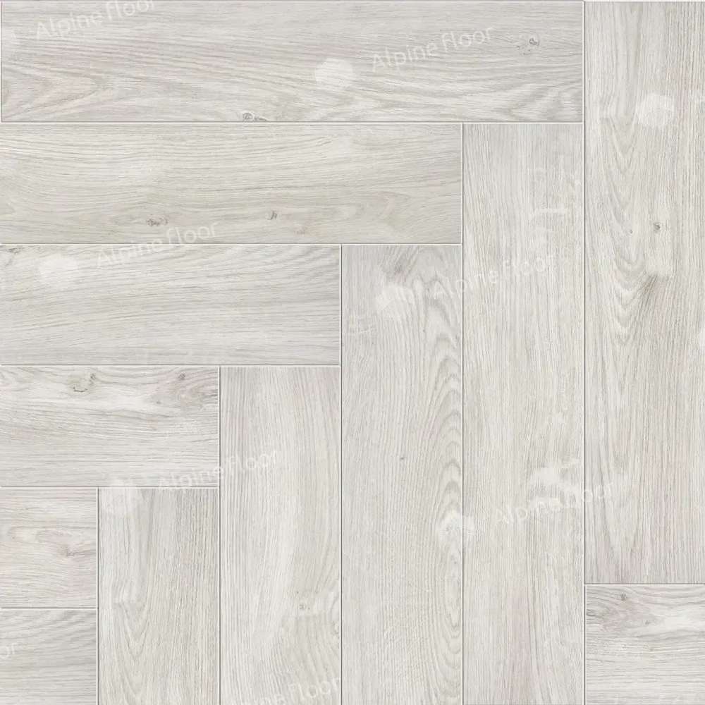 Каменно-полимерная плитка Alpine Floor Parquet Light Дуб Снежный ЕСО 13-11