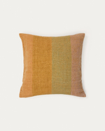 Чехол для подушки Taris из льна в горчичную полоску 50 х 50 см