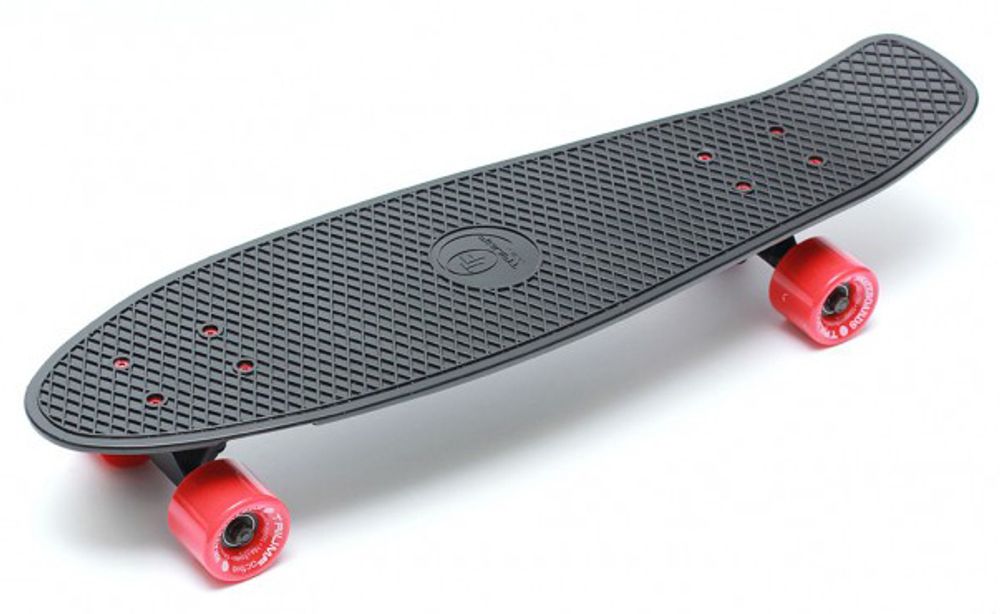 Скейтборд Triumf Active 27" TLS-402 черный с красными колесами