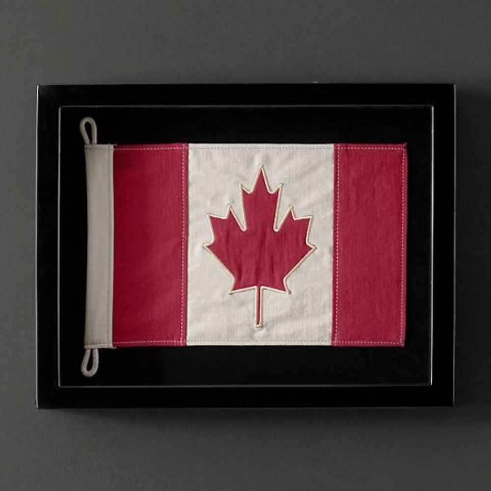 Панно Restoration Hardware Флаг Canada