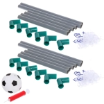 Набор тренировочный для футбола ZG270-229: ворота 47*36,5*36,5 см 2 шт., мяч 10 см, насос