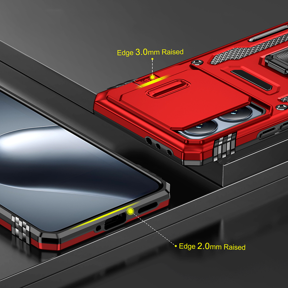 Чехол Safe Case с кольцом и защитой камеры для Xiaomi 14T