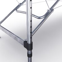 Массажный стол DFC NIRVANA Elegant, 186 x 70 см, толщина 5 см, бело-голубой