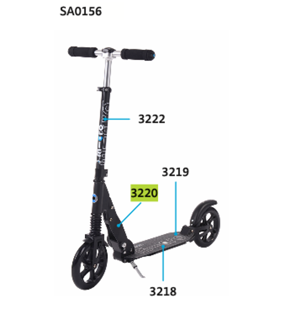 Пластины крепления (левая и правая) SUSPENSION черный