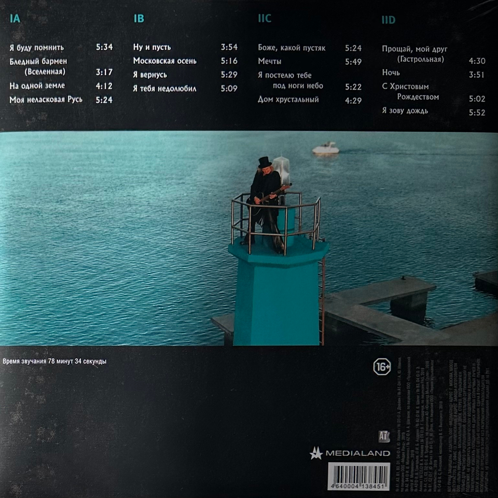 Александр Иванов ‎– Best 2LP (Россия 2019г.)