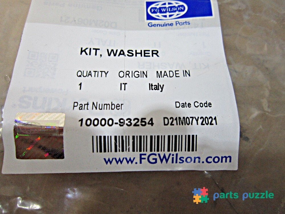 Полукольца упорные комплект (T422291*2+T422292*2) / THRUST WASHER KIT АРТ: 10000-93254