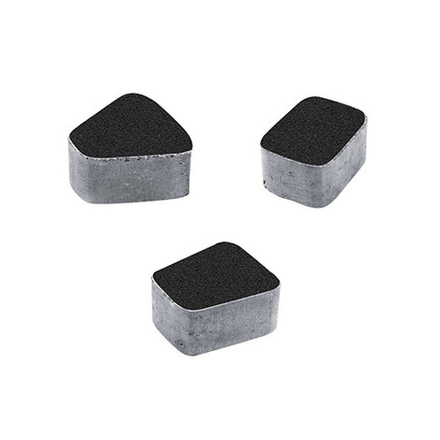 Тротуарная плитка КЛАССИКО (круг) - Гранит Черный, комплект из 3 видов плит