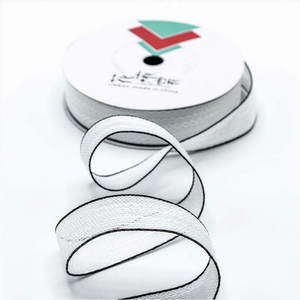 Лента Полиэстер с каймая "Сетка"Белая