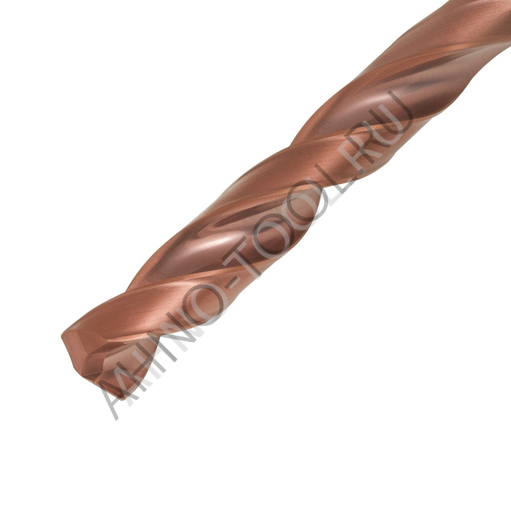 Сверло  7.5мм  твердосплавное 5D без подвода СОЖ. SP-X800050750 VHM AHNO по стали, чугуну, нерж. и ж