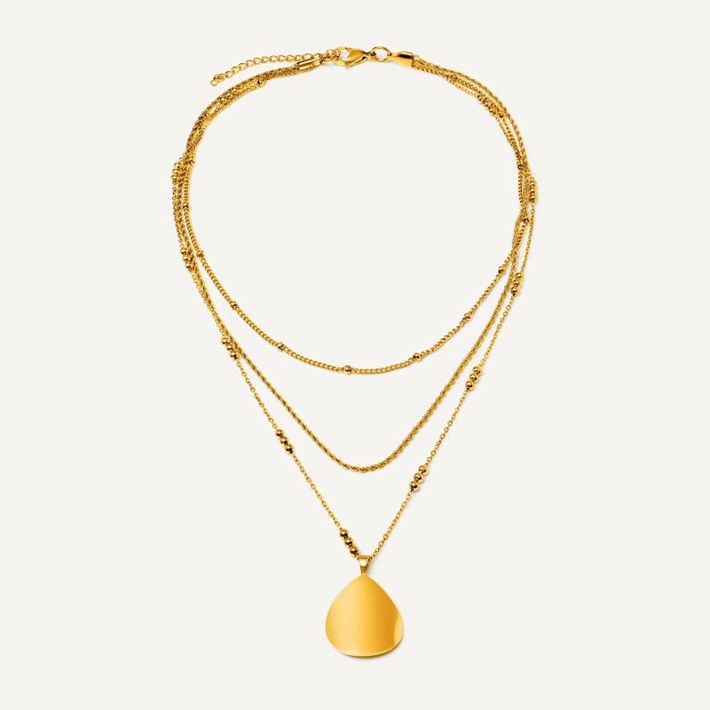 Колье Многослойное – Золото