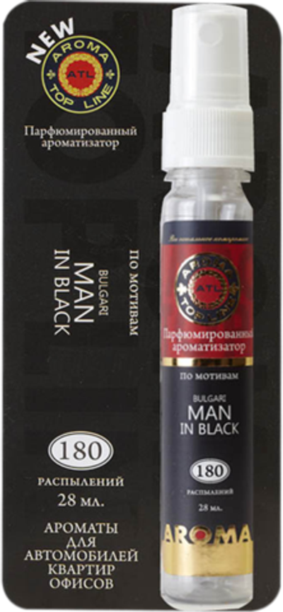 Ароматизатор воздуха жидкий (спрей) AROMA TOP LINE №29 Man in Black