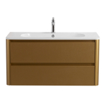 Мебель для ванной Cezares RELAX 100 Брашированное золото RELAX-1000-2C-SO-BORO-P