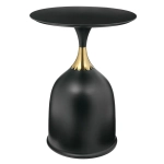 Кофейный столик Bradex Home Stupa 40x54см, чёрный, металл