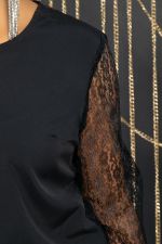 Блуза Вика (черная) Б11852 LT Collection