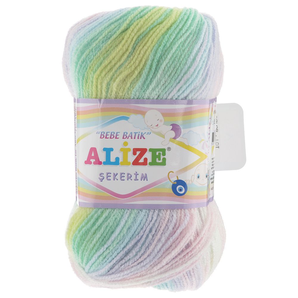 Пряжа Sekerim Bebe Batik 2130