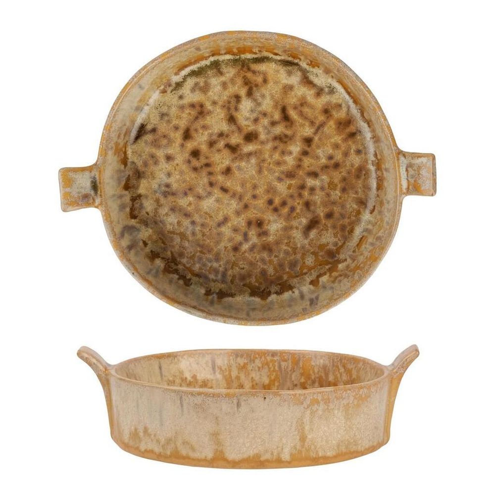 Блюдо для подачи 15,4*14,5 см h4 см 450 мл с ручками Light   P.L. [1]