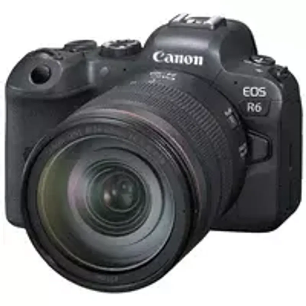 Фотоаппарат Canon EOS R6 Kit RF 24-105mm F4L IS USM, черный