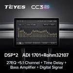 Магнитола для Honda Stepwgn 4 2009-2015 (правый руль) - Teyes CC3-2K-360 монитор 13" 2K QLED на Android 10, Быстрая, CarPlay, 4G SIM-слот, 4 камеры в комплекте