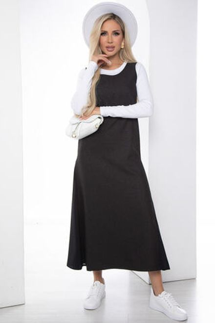 Сарафан "Новый сезон" (графит) П9031 LT Collection
