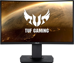 Монитор Asus 24;; TUF Gaming VG24VQ 1920x1080 VA LED 144Гц 1ms Active-Sync HDMI DisplayPort