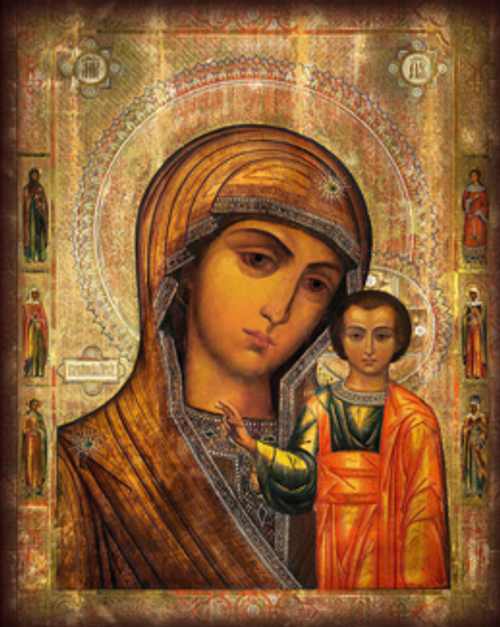 Пресвятая Богородица Казанская Московская