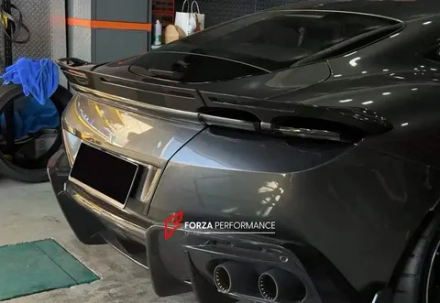 Карбоновый спойлер на крышку багажника и диффузор заднего бампера для FERRARI ROMA Феррари