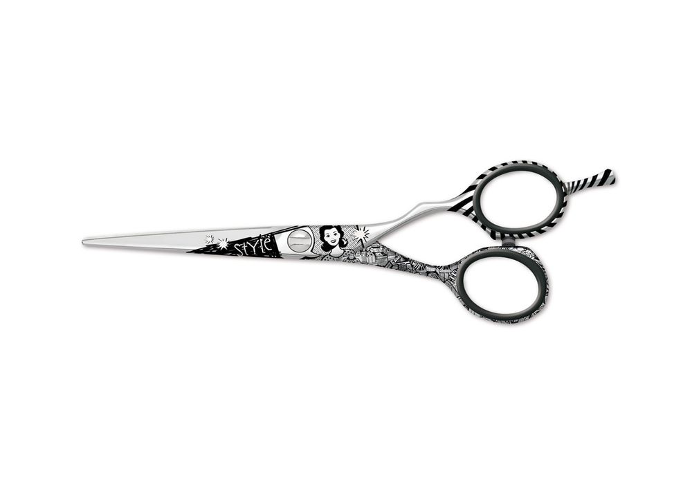 Ножницы прямые Jaguar White Line Black Patty 5.5"