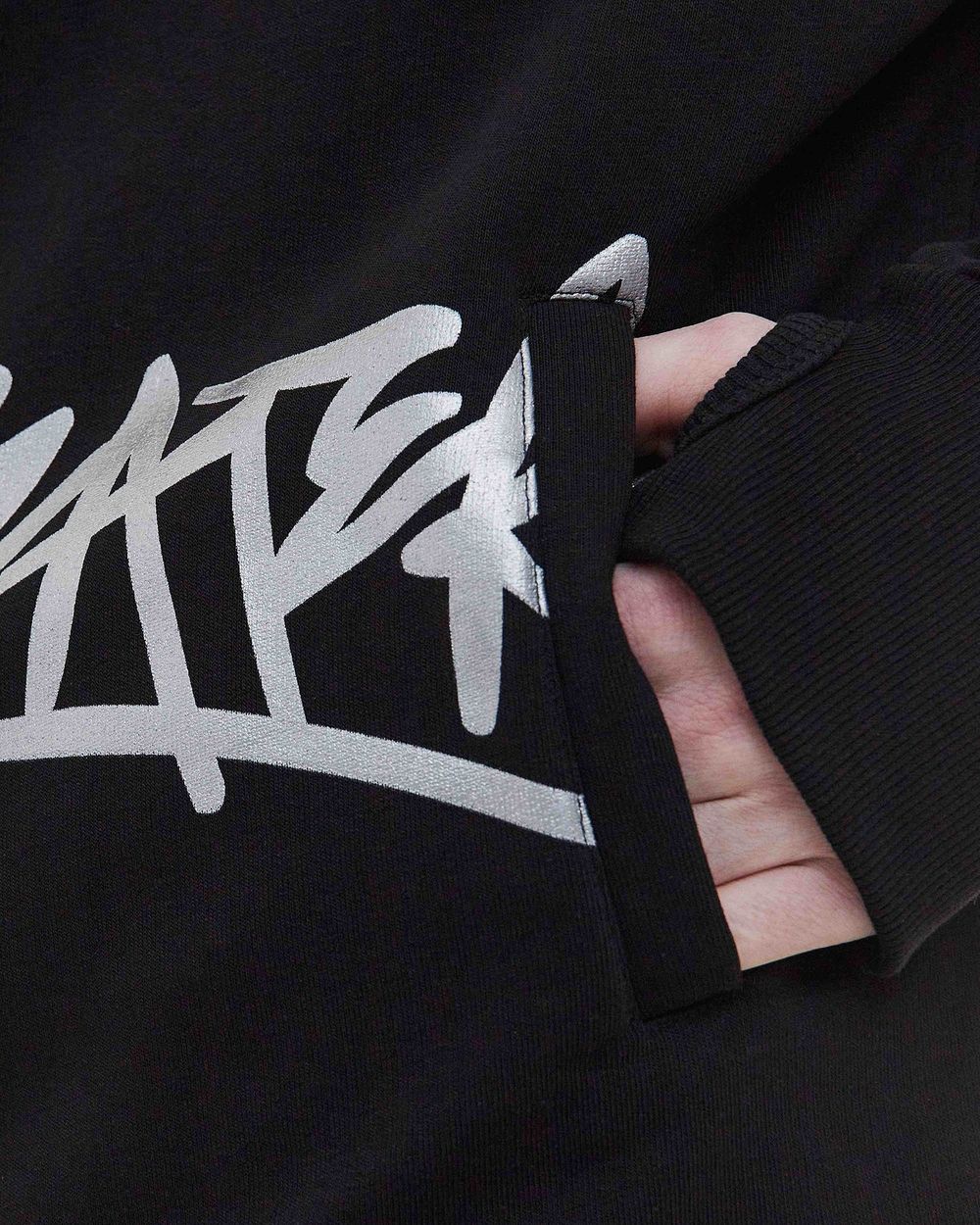 Худи Anteater Big Grey Tag черный