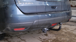 Фаркоп для Nissan X-Trail T32 2015-2022 Тип шара: A. Нагрузки: 2000/100 кг, NS 27