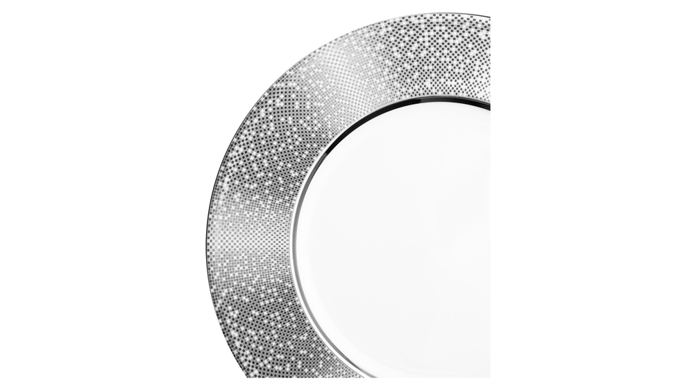 Тарелка закусочная 21см Narumi Платиновая пыль