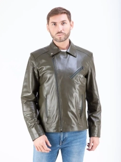Косуха мужская  кожаная,  куртка мужская