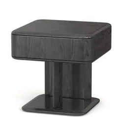 Тумба прикроватная 4617, черная